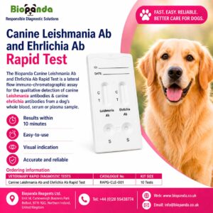 Canine Leishmania & Ehrlichia Ab Kit de Prueba rápida