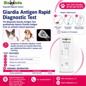 Giardia Ag Kit de Prueba rápida